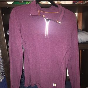 Carhartt long sleeve quarter zip